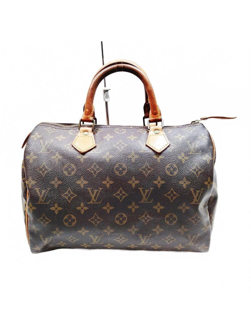 Louis Vuitton LV Hand Bag Speedy 30 Brown Monogram 840